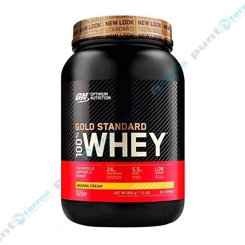 Gold Standard Whey Banana Cream Optimum Nutrition - 900 gr