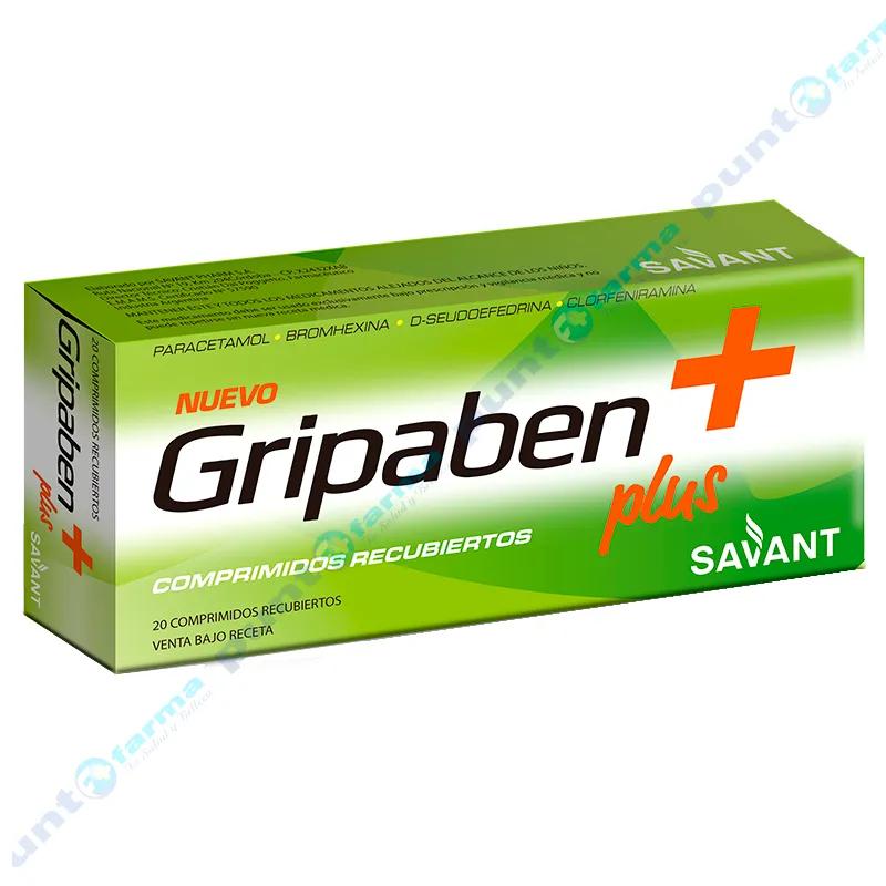 Gripaben Plus - Caja de 20 comprimidos