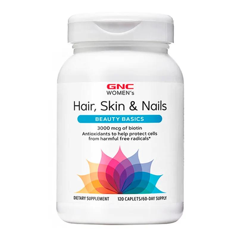 Hair, Skin & Nails Beauty Basic GNC Women's - Cont. 120 cápsulas