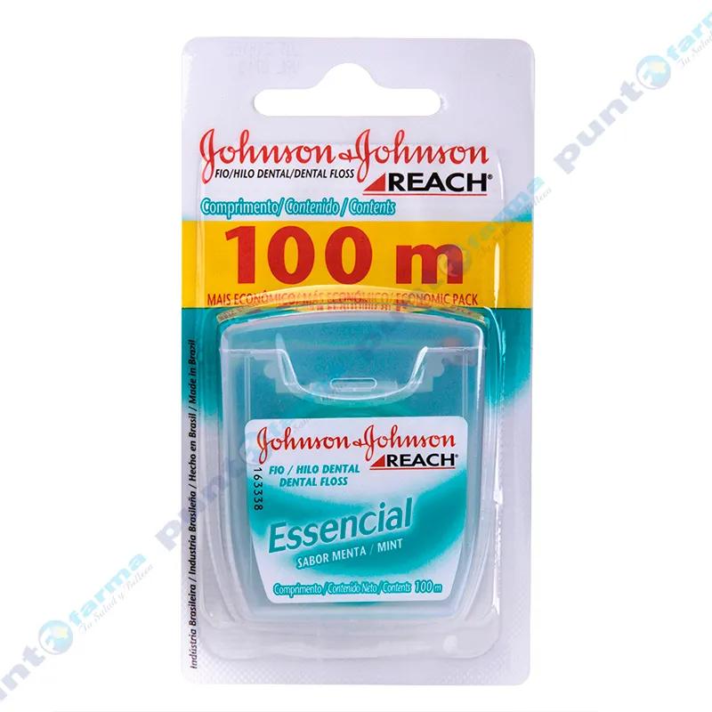 Hilo Dental Reach Essencial de Menta Johnson & Johnson  - 100 m