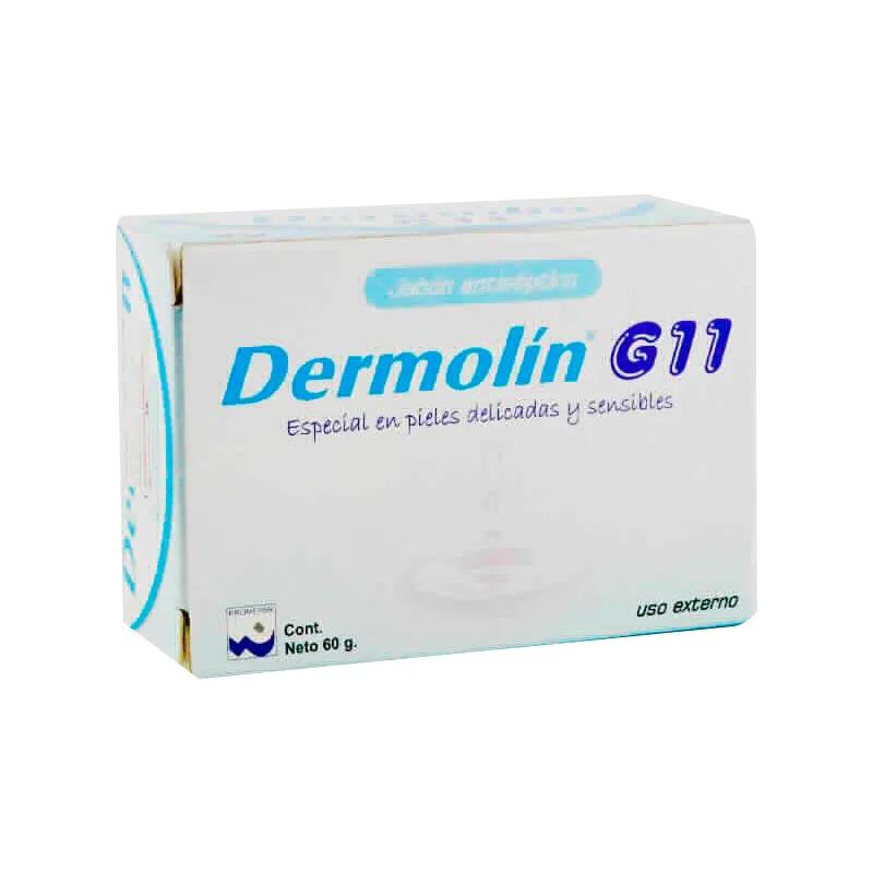 Jabón Antiséptico Dermolín G11 - 60 gr.