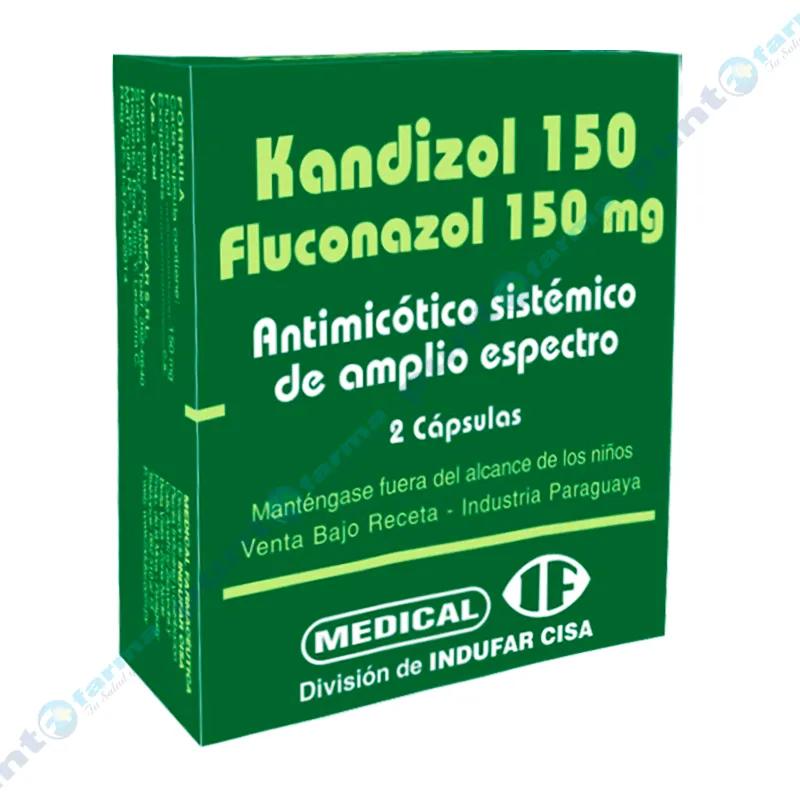 Kandizol 150 Fluconazol 150 mg - Contiene 2 Cápsulas.