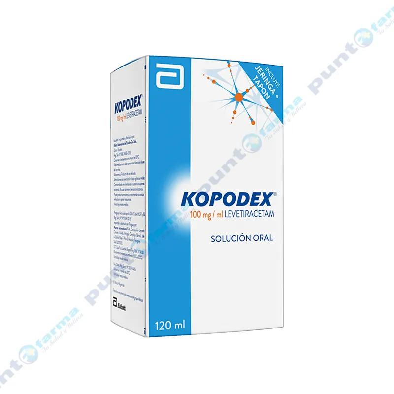 Kopodex 100 mg/mL Levetirasetam - Solucion Oral 120mL