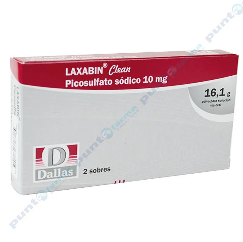 Laxabin Clean Picosulfato sódico 10 mg - Cont. 2 sobres
