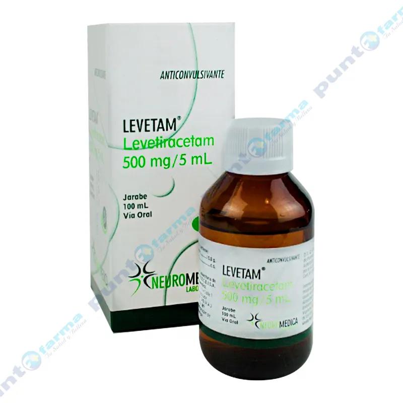 Levetam Levetiracetam 500mg - 100 mL