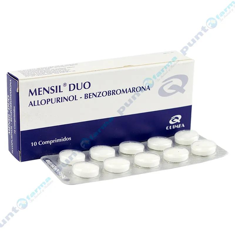 Mensil Duo - Caja de 10 comprimidos