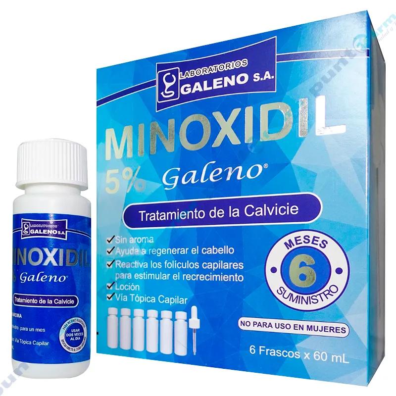 Minoxidil 5% Galeno - Caja de 6 unidades