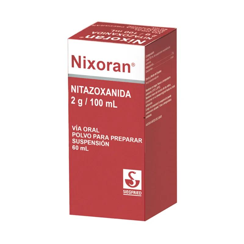 Nixoran Nitazoxanida 2g/100 mL - Cont. 60 mL