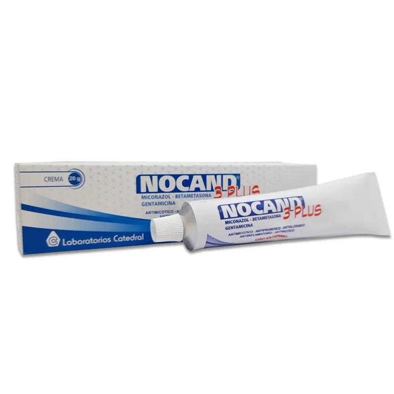 Nocand 3 Plus Miconazol - Pomo de 20 gr