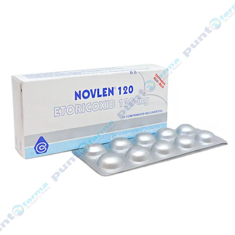 Novlen 120 Etoricoxib 120 mg - Caja de 10 comprimidos recubiertos