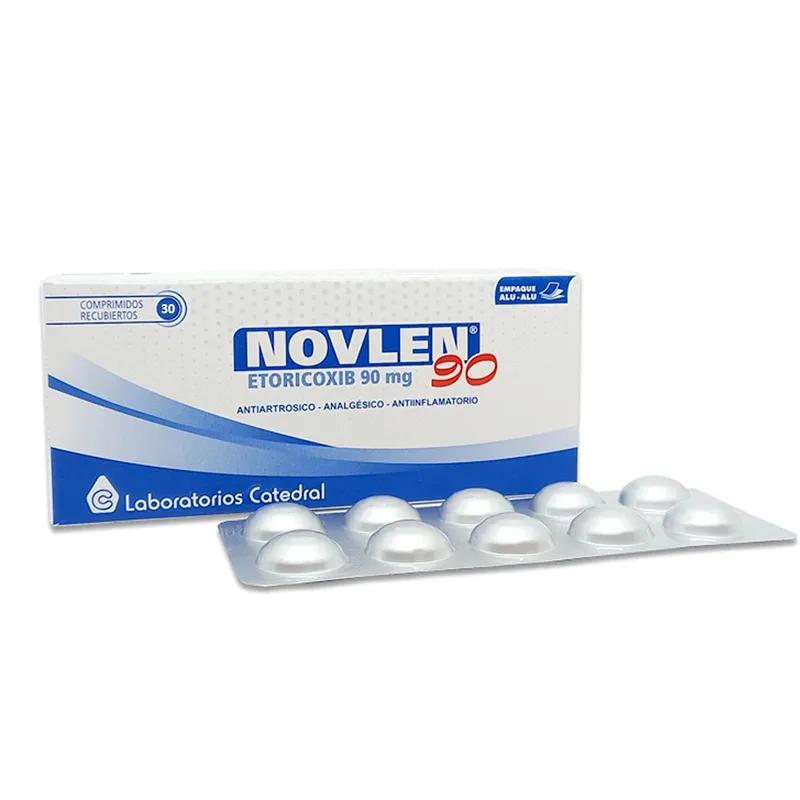 Novlen Etoricoxib 90 mg - Caja de 30 comprimidos recubiertos