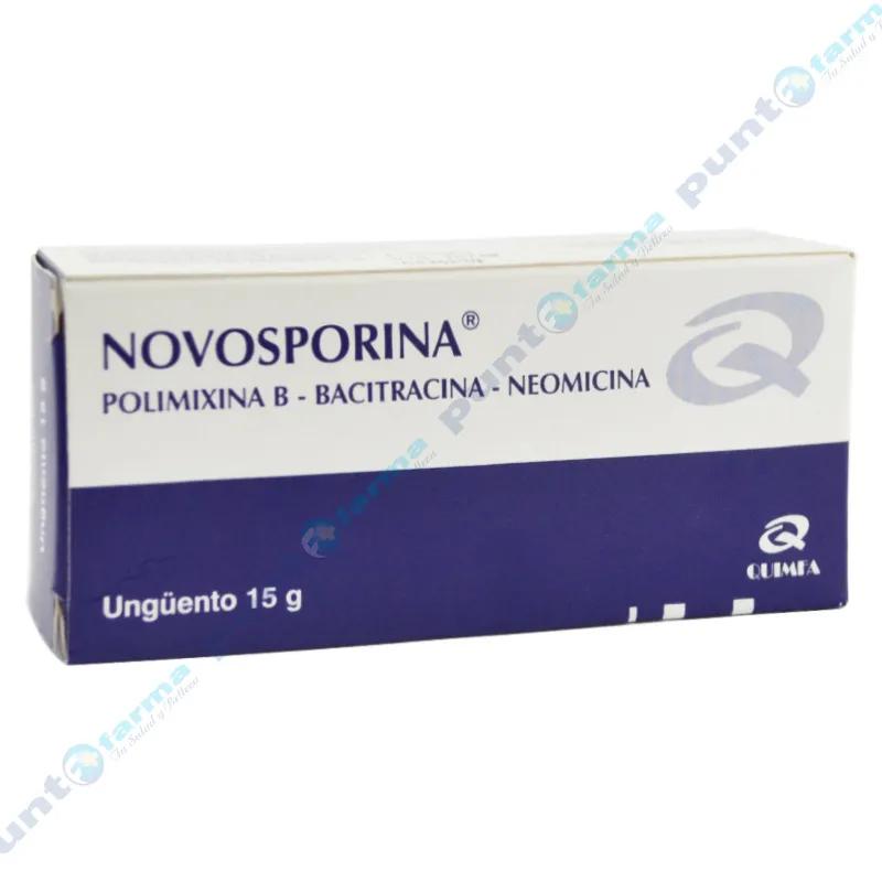 Novosporina Polimixina B Bacitracina Neomicina  - 15 gr.