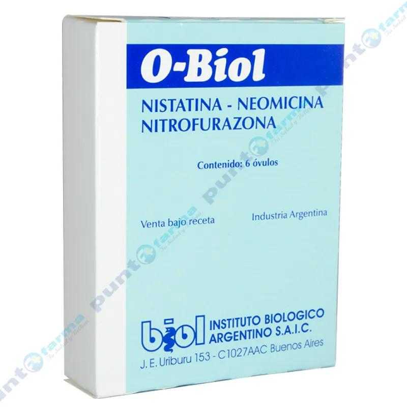 O-biol® Óvulos Vaginales - Cont. 6 óvulos