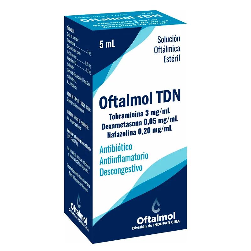 Oftalmol TDN
 Solucion oftálmica - 5 mL