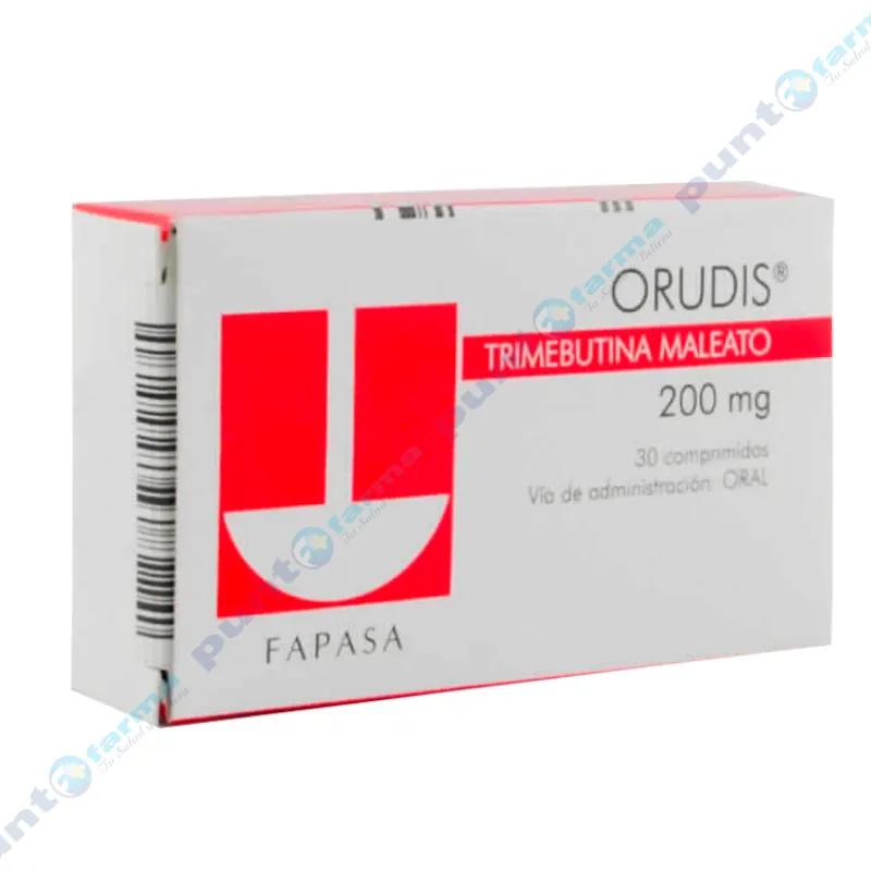Orudis Trimebutina Maleato 200 mg - Caja de 30 comprimidos