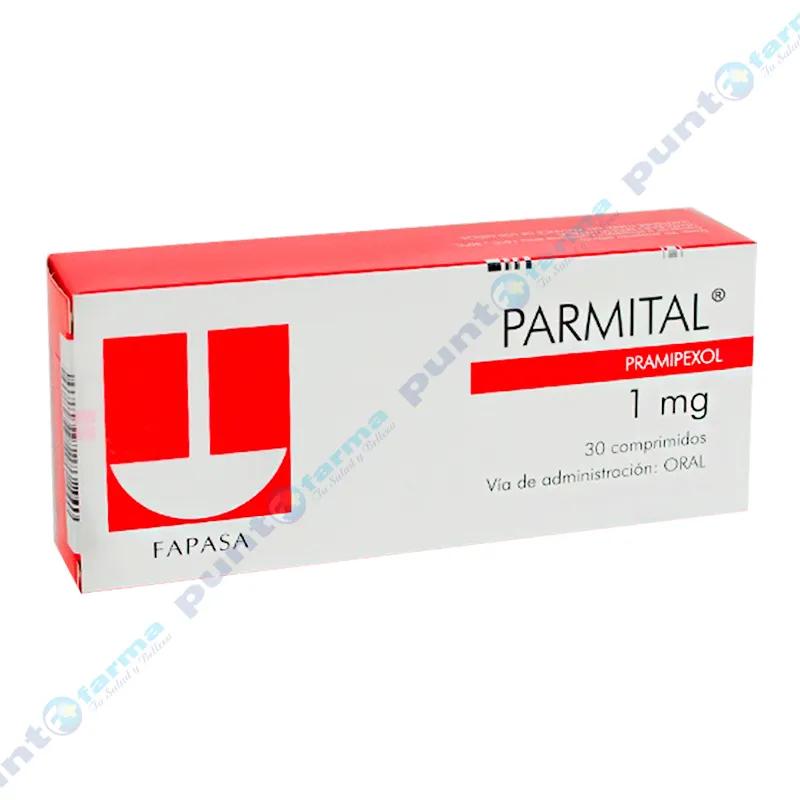 Parmital 1 mg - Caja de 30 comprimidos
