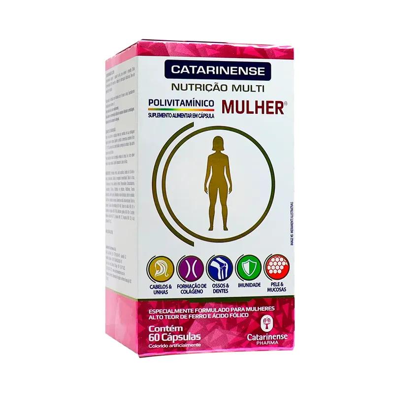 Polivitamínico Mujer Catarinense - Cont. 60 cápsulas