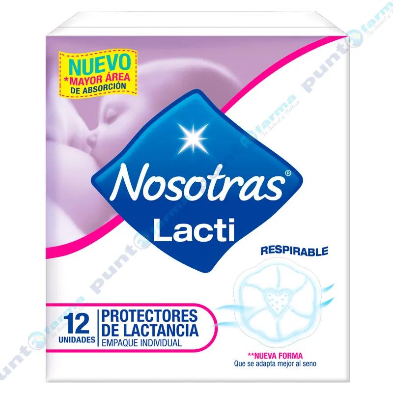 Protectores de Lactancia Nosotras Lacti - Cont. 12 unidades