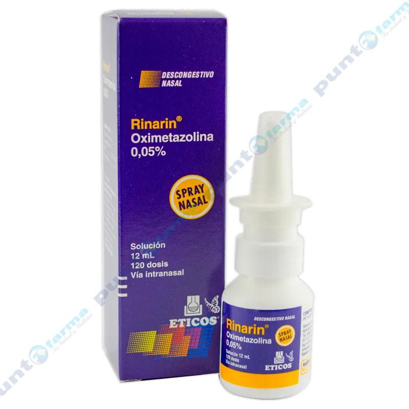 Rinarin Oximetazolina 0,05% Spray - Cont. 12 mL