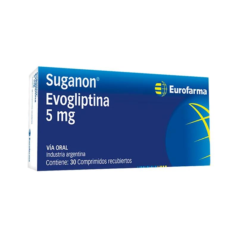 Suganon Evogliptina 5 mg - Caja de 30 comprimidos recubiertos