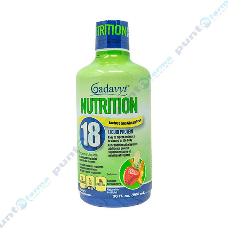 Suplemento Dietético Nutrition 18 Gadavyt - 900 mL