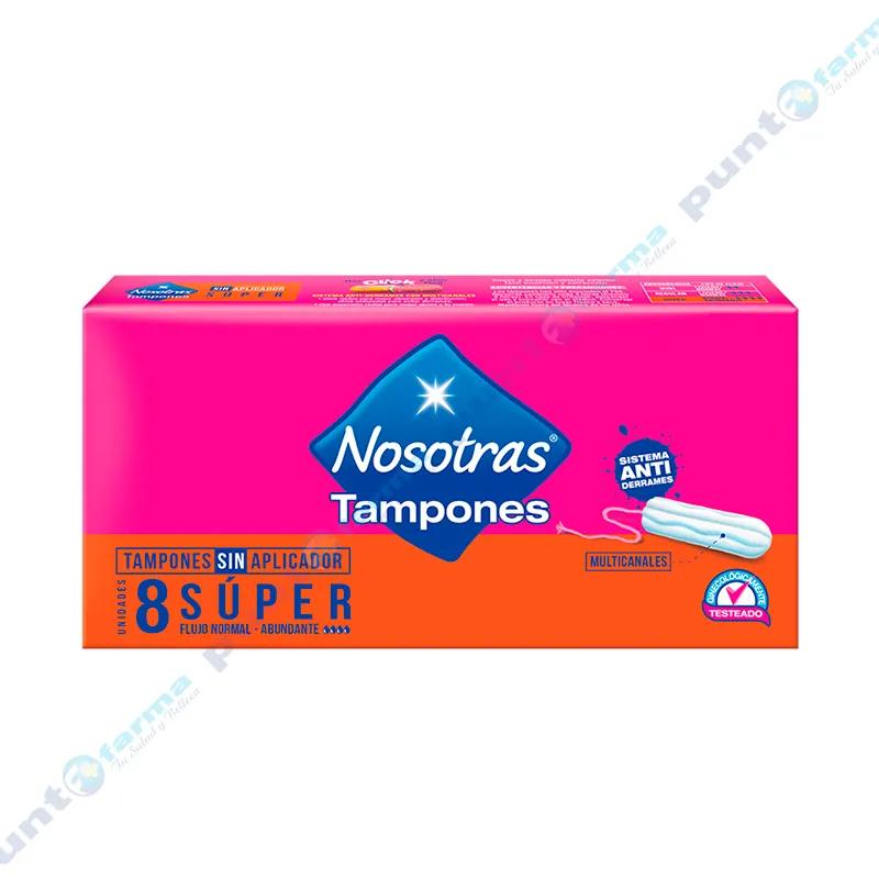 Tampones Super Nosotras - Cont. 8 unidades