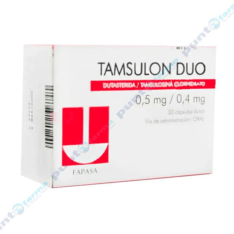 Tamsulon Duo Dutasterida - Caja de 30 Cápsulas