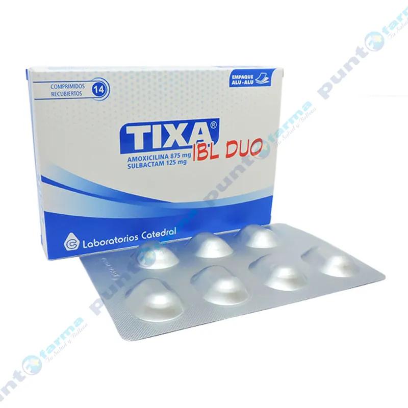 Tixa IBL Duo Amoxicilina 875 mg - Caja de 14 comprimidos recubiertos