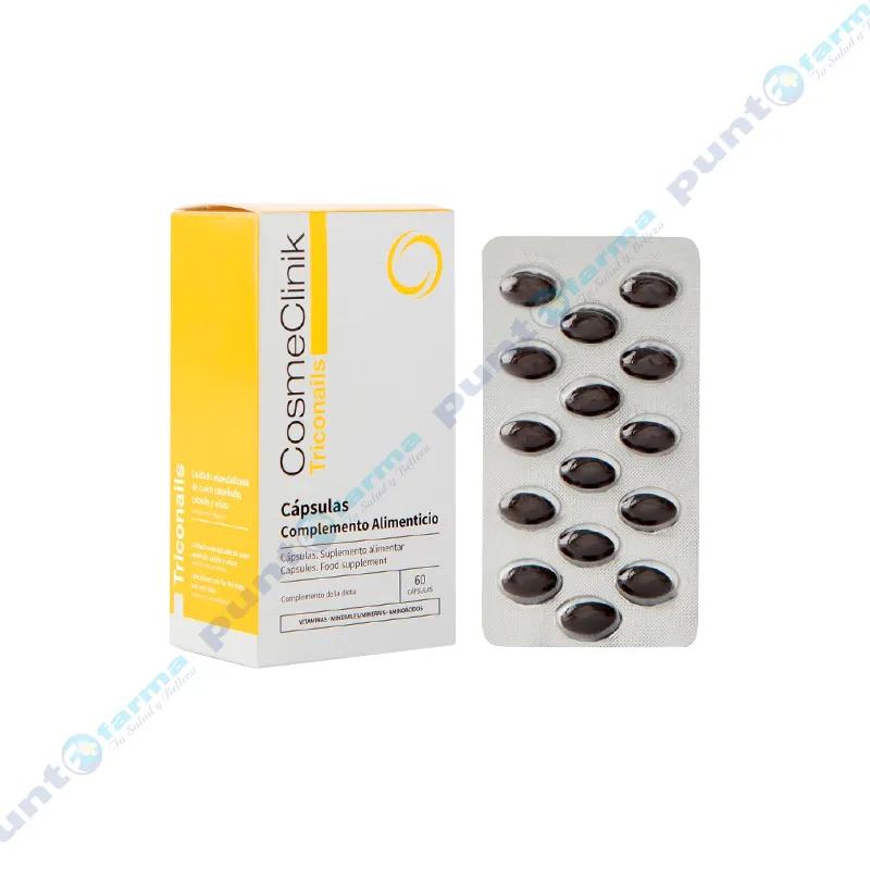 Triconails Complemento Alimenticio CosmeClinik - Cont. 60 cápsulas
