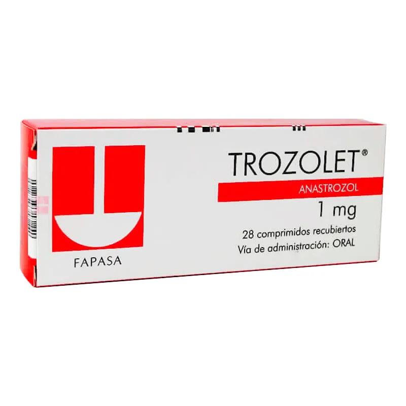 Trozolet Anastrozol 1 mg - Cont. 28 comprimidos recubiertos