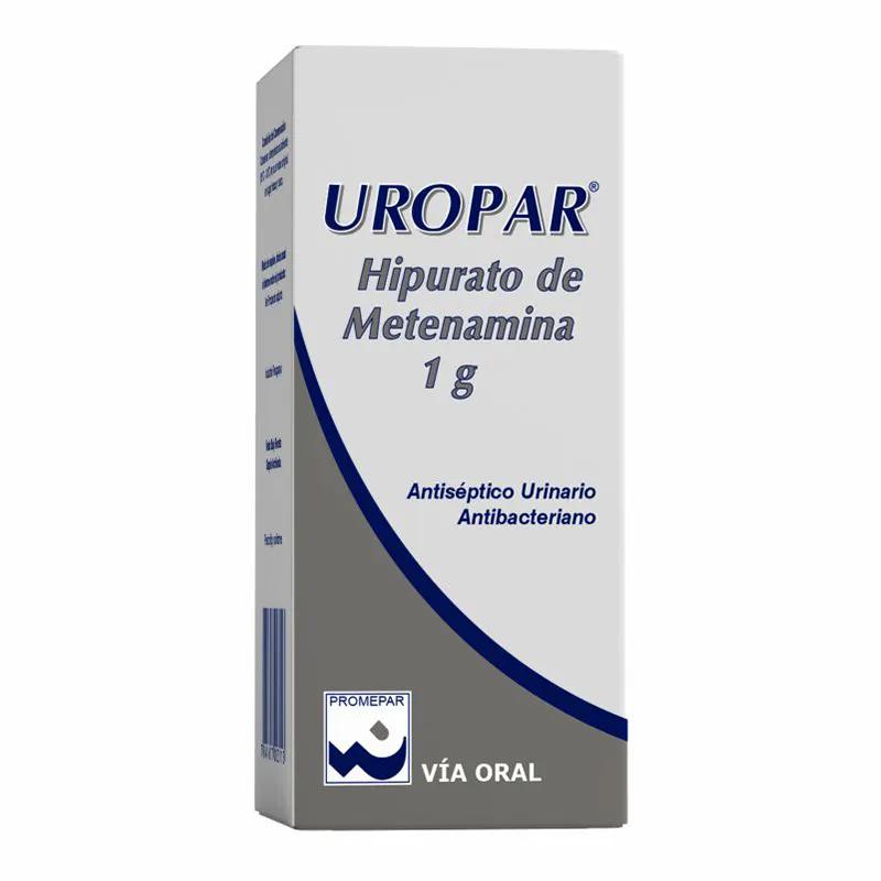 Uropar Hipurato Metenamina 1 g - Cont. 20 comprimidos