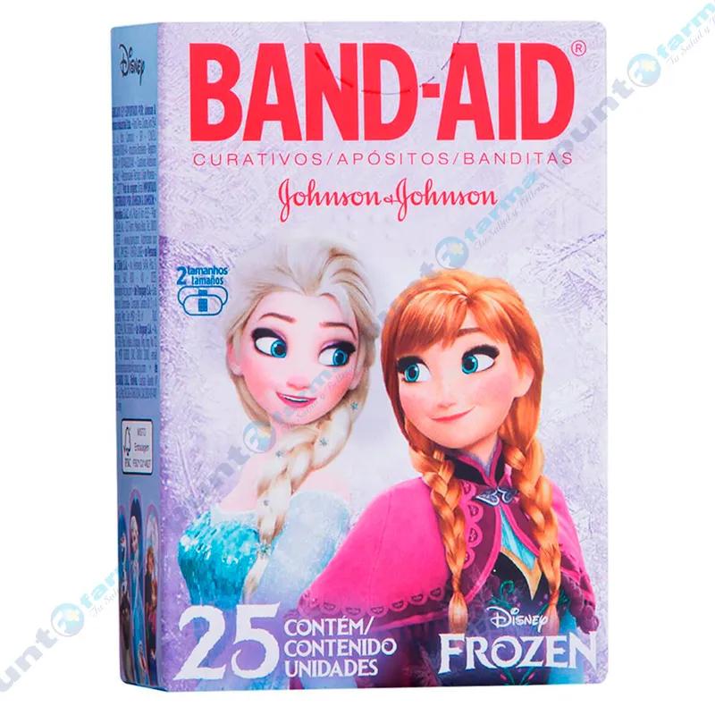 Venditas Adhesivas de Frozen Band-Aid - Cont 25 unidades