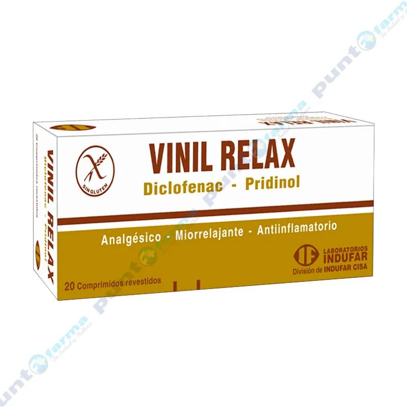 Vinil Relax - Caja de 20 comprimidos revestidos