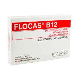 Flocas B12 Diclofenac Potásico - Cont. 15 comprimidos recubiertos
