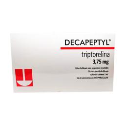 Decapeptyl Triptorelina 3,75 mg - Cont. 1 Frasco Ampolla Liofilizado+ 1 Ampolla Solvente 2 mL