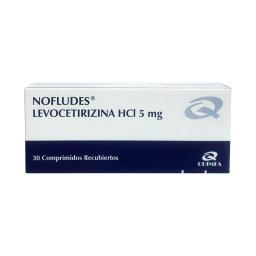Nofludes 5 mg Levocetirizina HCI 5mg - Cont. 30 Comprimidos