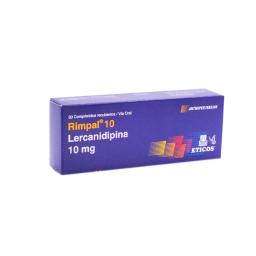 Rimpal 10 Lercanidipina - Contenido de 30 comprimidos