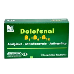 Dolofenal B1-B6-B12 - Caja de 12 Comprimidos Recubiertos