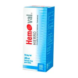 Hemoval Hierro Solución Oral para Gotas - 30 mL
