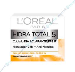 Crema Día Humectante FPS 17 Hidra Total 5 Loréal Paris - 50mL