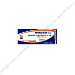 Tetralgin Ketorolac Trometamina 20 mg - Cont. 10 comprimidos recubiertos