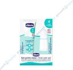 Gel de dientes multifuncional con cepillo de dientes para dedos Chicco