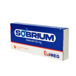 Sobrium Sildenafil 50 mg - Cont. 10 Comprimidos