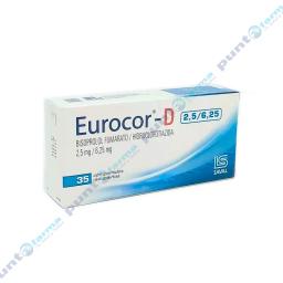 Eurocord D 2,5/6,25 - Caja de 35 comprimidos