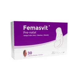 Femasvit Pre-natal - Caja de 30 Capsulas Blandas