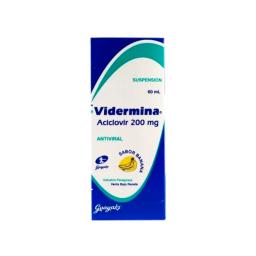 Vidermina Aciclovir 200mg - Suspensión 60mL