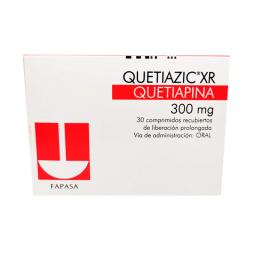 Quetiazic XR Quetiapina 300 mg - Caja de 30 Comprimidos Recubiertos