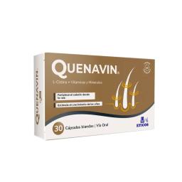 Quenavin L-Cistina + Vitaminas - Caja de 30 Capsulas Blandas