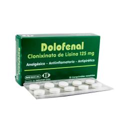 Dolofenal Clonixinato de Lisina 125 mg - Caja de 10 comprimidos