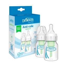 Biberones Anticólicos Options+ Dr. Brown’s - Cont. 2 unidades de 60ml c/u